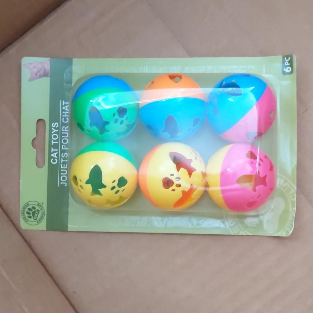 Pet Ball Toys with Bell